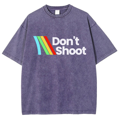 Don't Shoot Vintage Distressed T-shirt