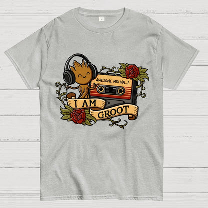 Awesome Mix Tape Tattoo Geek T-Shirt