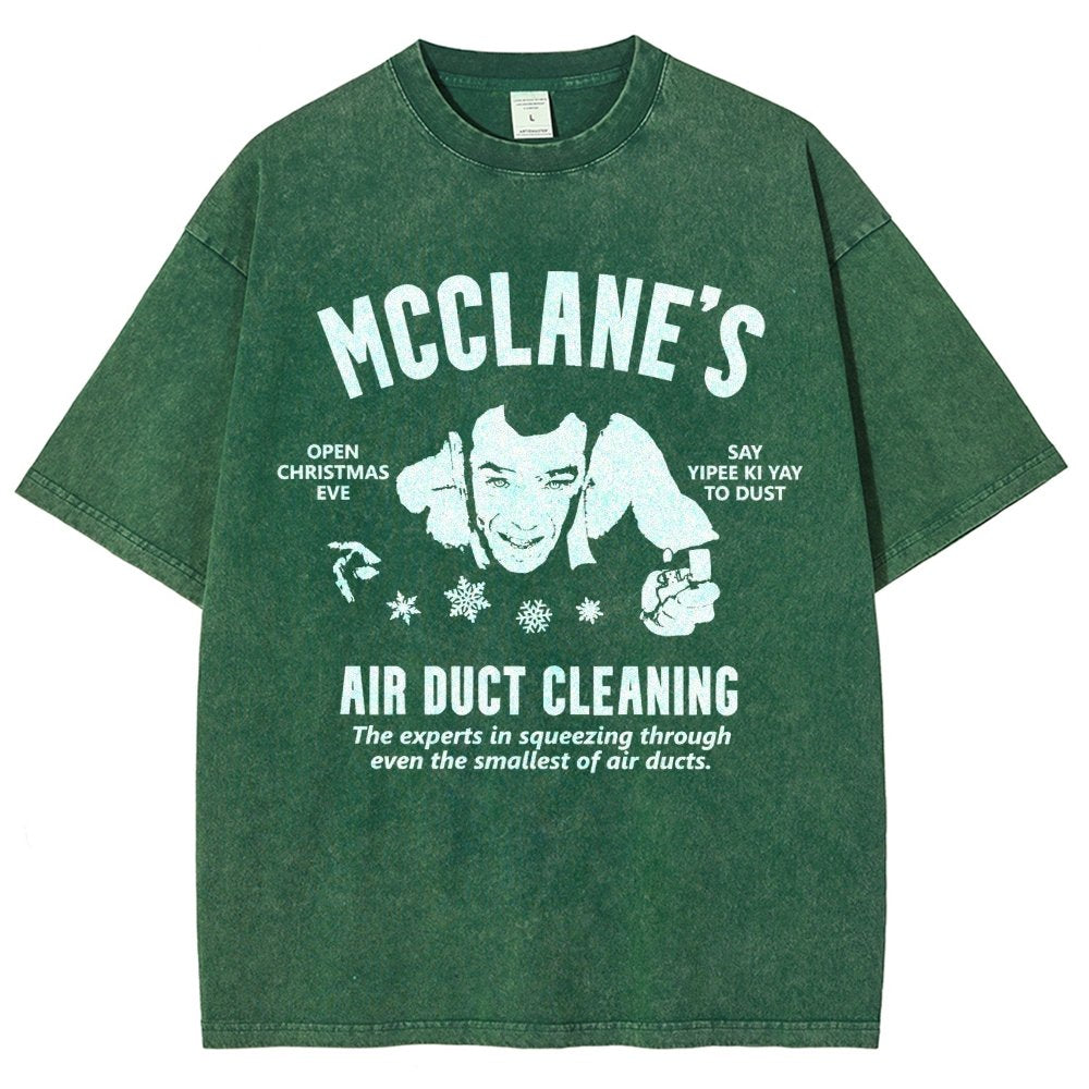 Hero's Air Duct Cleaning Vintage Distressed T-shirt