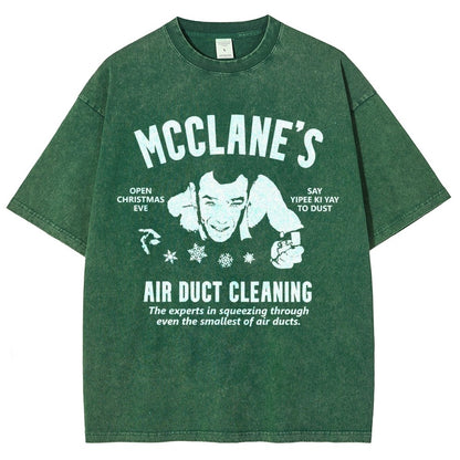 Hero's Air Duct Cleaning Vintage Distressed T-shirt