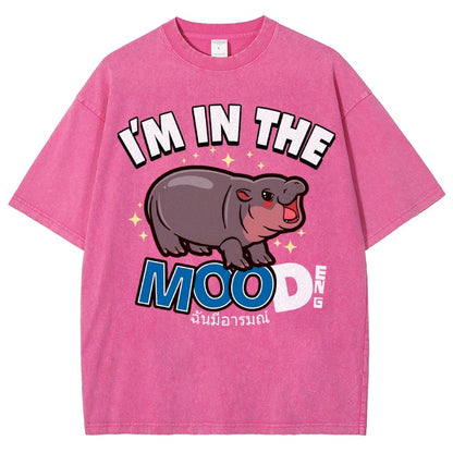 I'm In The MOOd Deng Vintage Distressed T-shirt