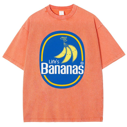 Life's Bananas Vintage Distressed T-shirt
