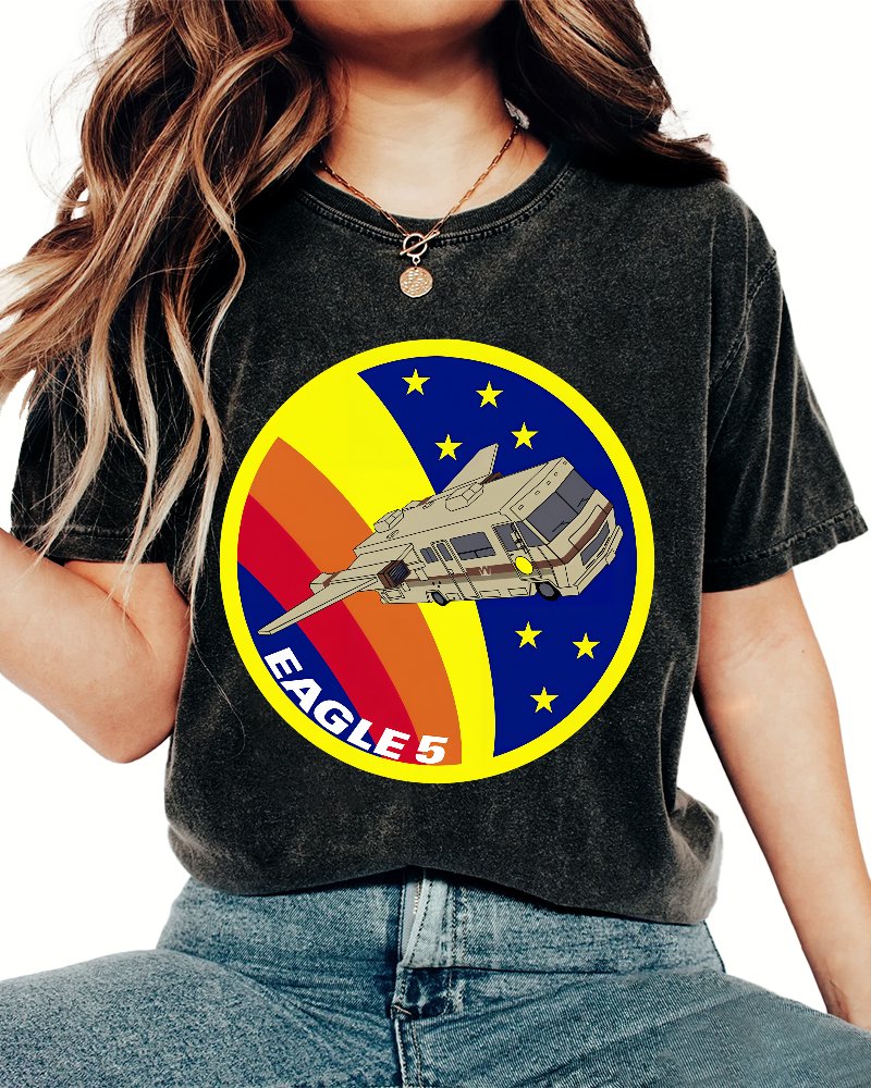 Join Space Force Vintage Distressed T-shirt