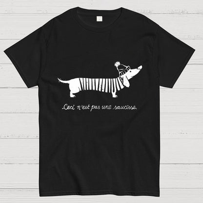 Ceci n'est pas une saucisse Geek T-Shirt