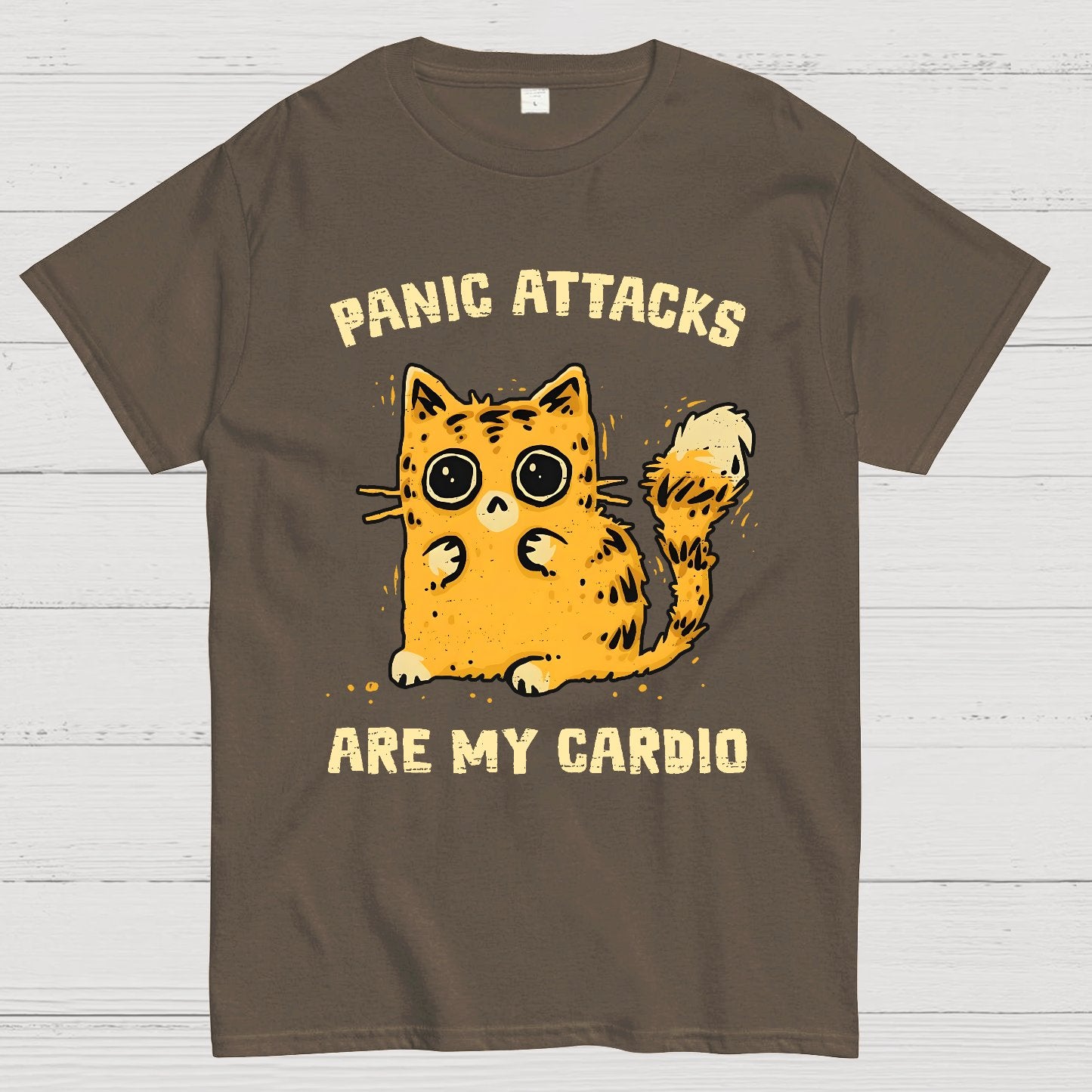 Panic Attacks Are My Cardio Geek T-Shirt