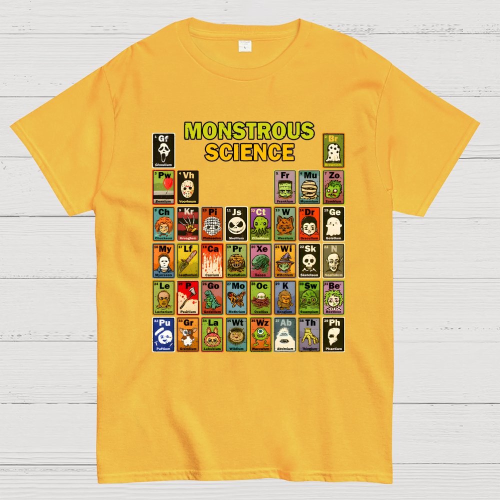Monstrous Science Geek T-Shirt