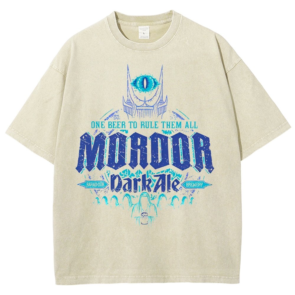 A Glass Of Beer Can Cure All Diseases Vintage Distressed T-shirt