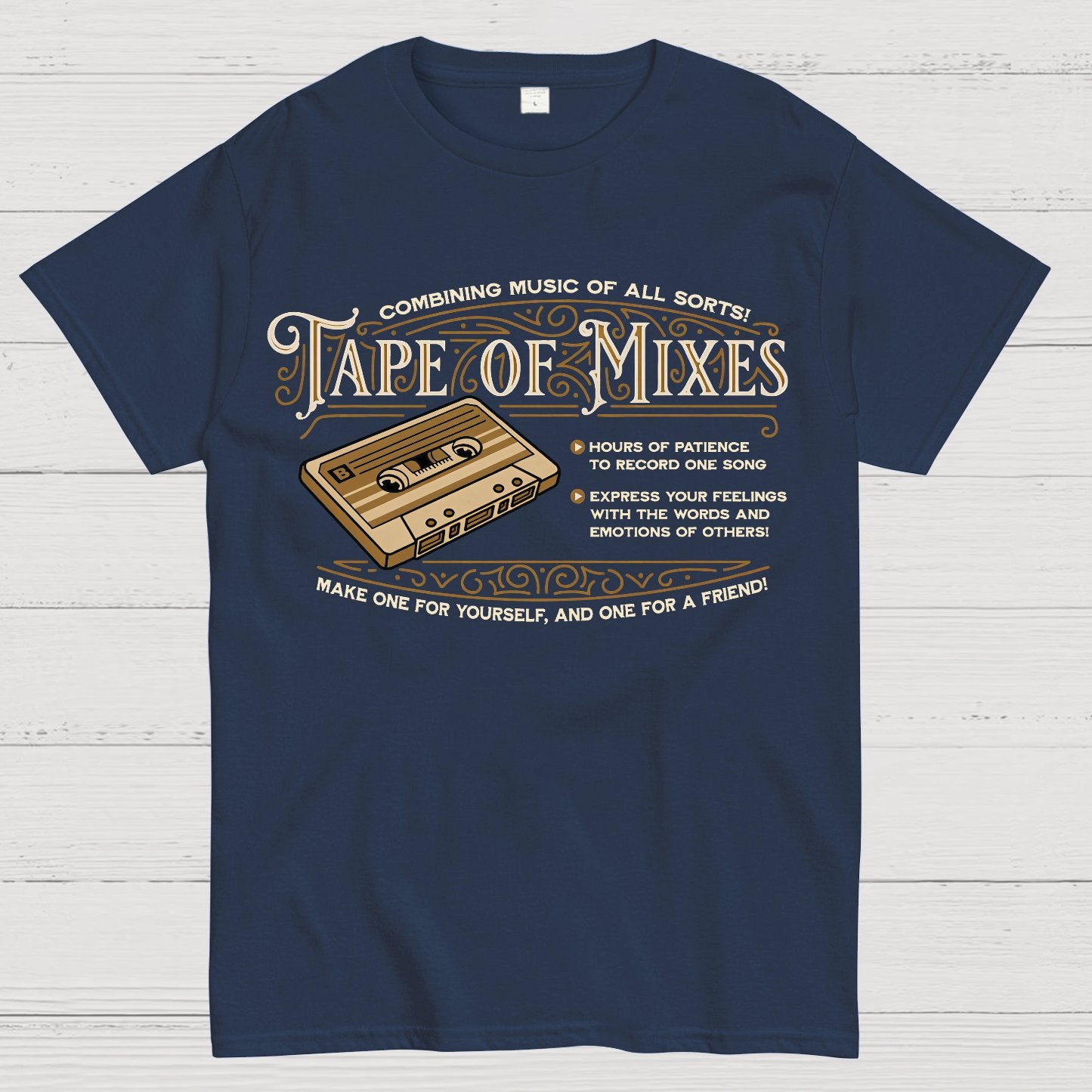 Vintage Mixtape Geek T-Shirt