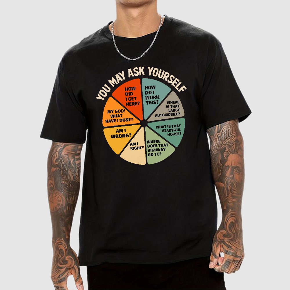 You May Ask Yourself Geek T-Shirt