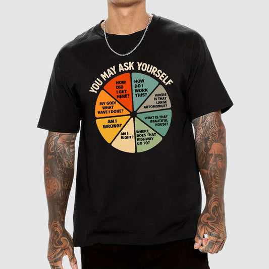 You May Ask Yourself Geek T-Shirt