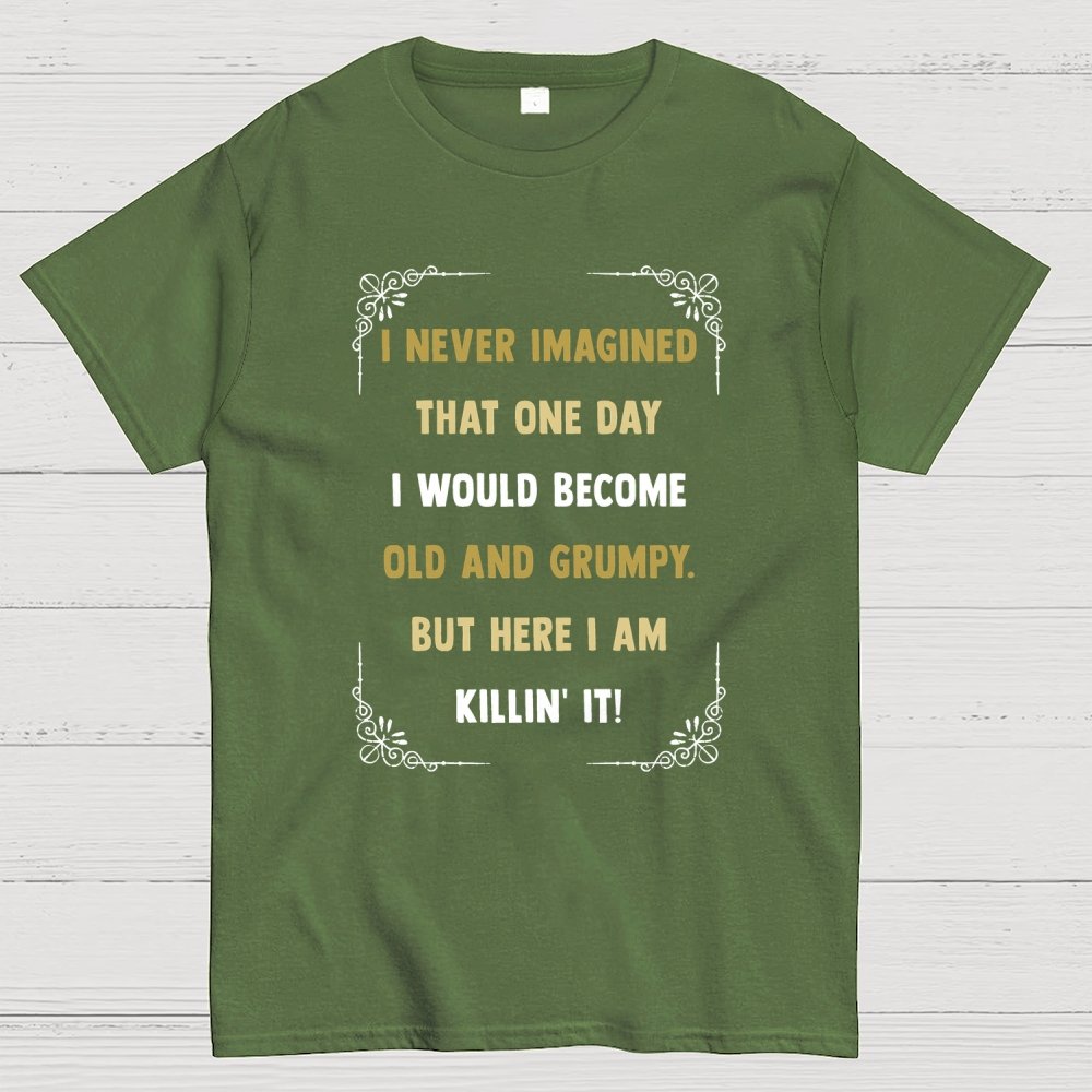 Old and grumpy Geek T-Shirt