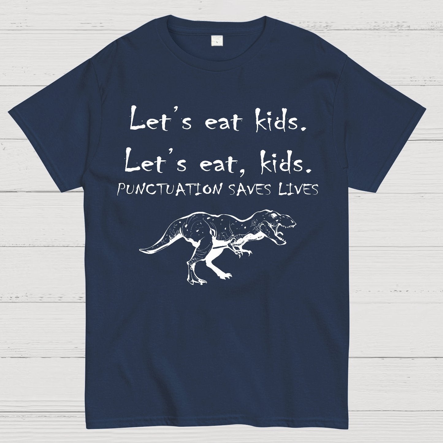 Punctuation Saves Lives .Geek T-Shirt