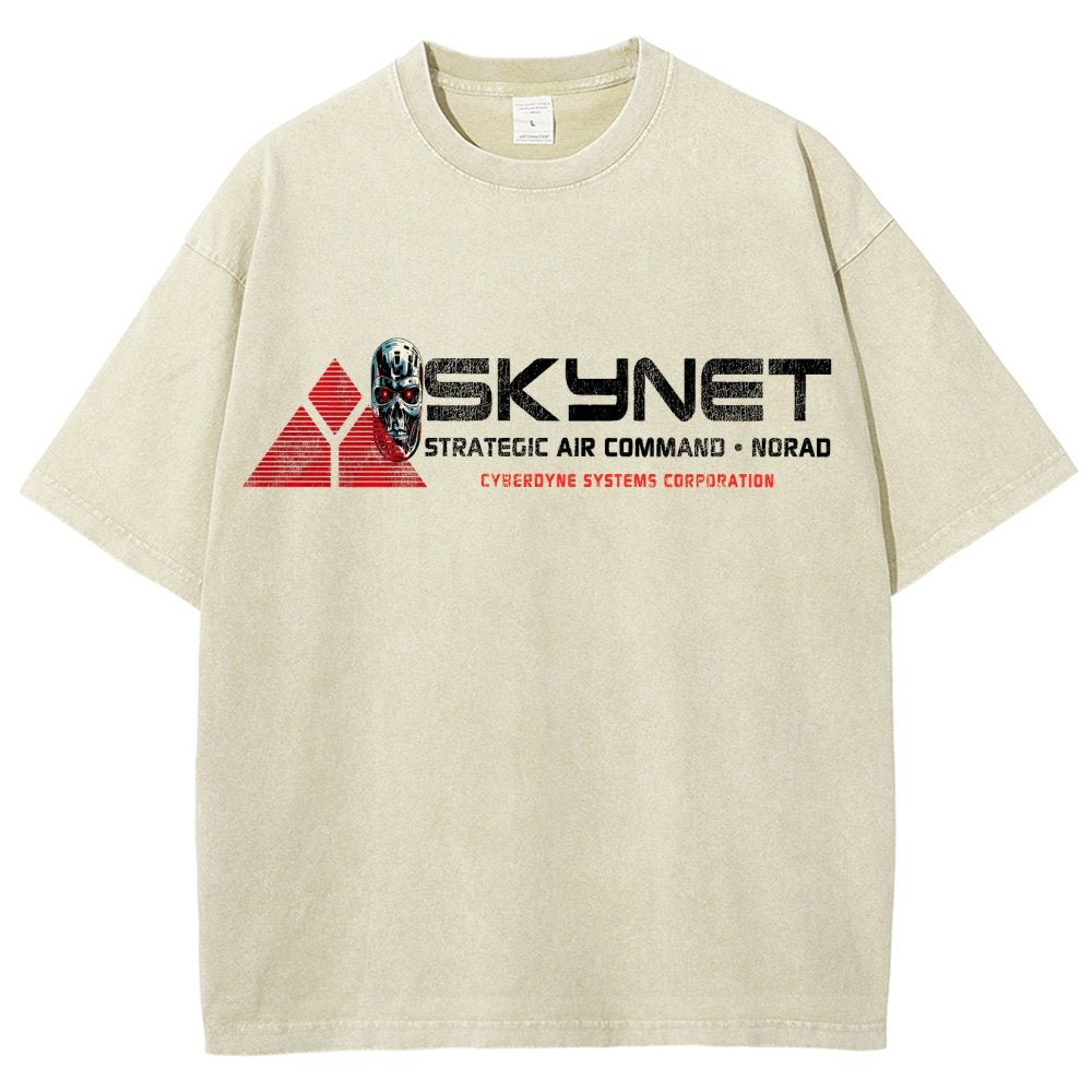 Cybernet SAC NORAD Vintage Distressed T-shirt