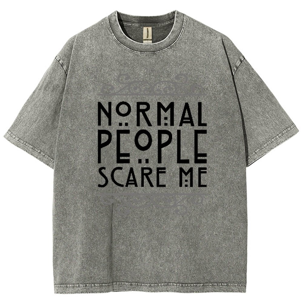People Are Scary Vintage Distressed T-shirt
