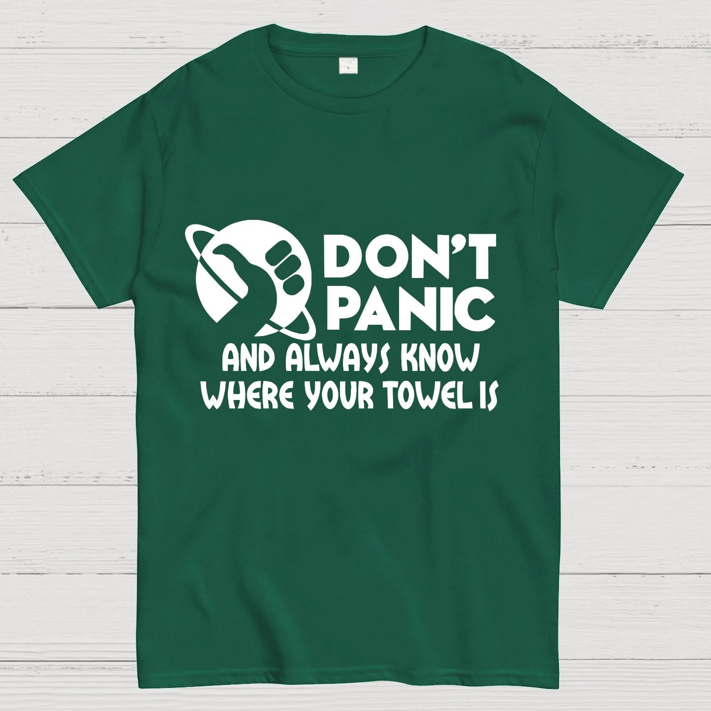Don't Panic Geek T-Shirt