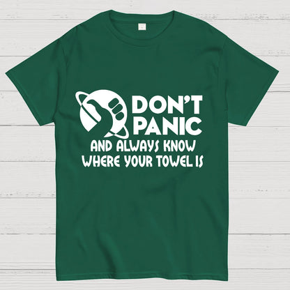 Don't Panic Geek T-Shirt