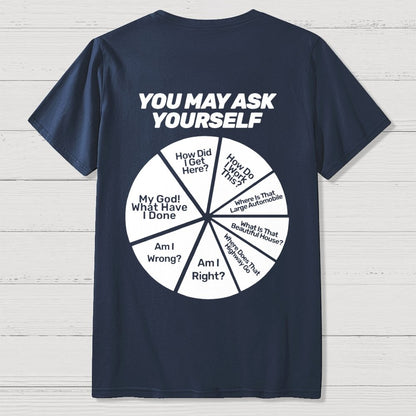 Techno Apocalypse  Back Printing Geek T-Shirt