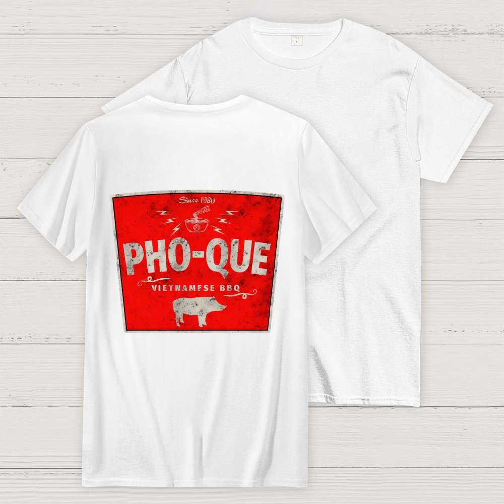 Pho Que Back Printing Geek T-Shirt