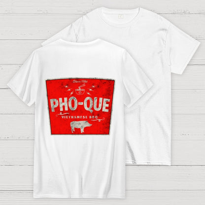 Pho Que Back Printing Geek T-Shirt