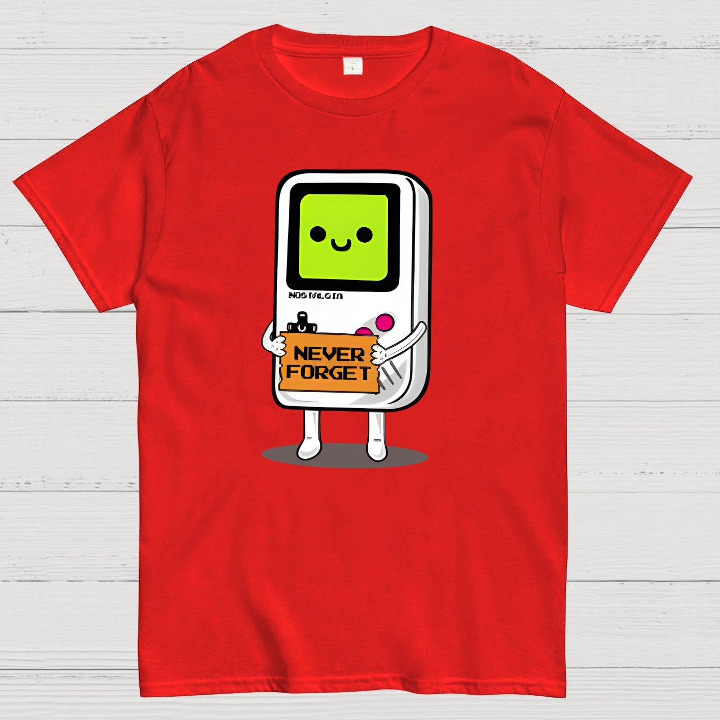 Never Forget Pocket Geek T-Shirt