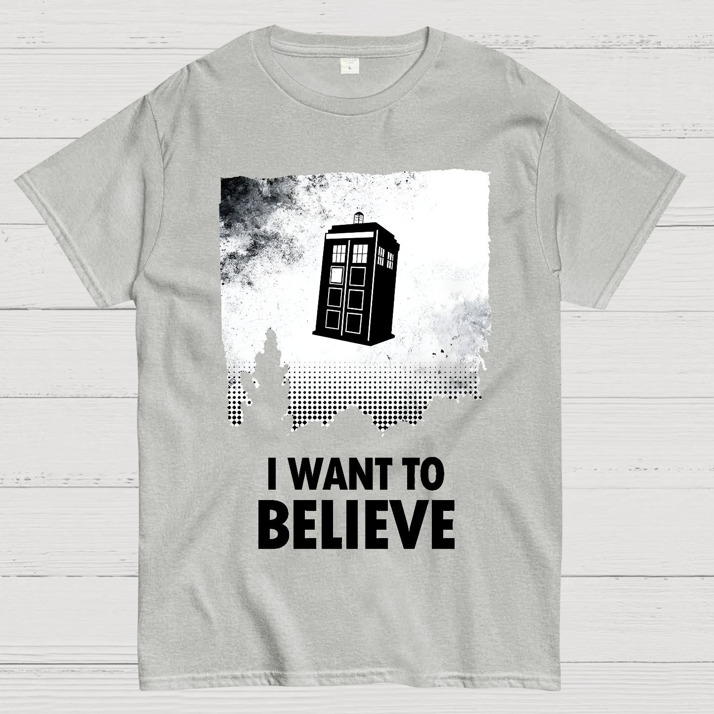 I Want To Believe Geek T-Shirt