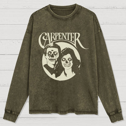 Carpenter They Live An Easy Listening Cult Sci-Fi Movie Washed Long Sleeve Tee 2509001465