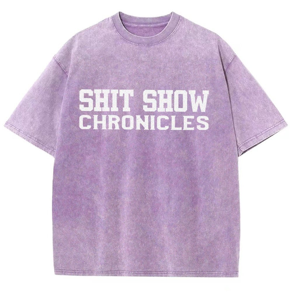 Shit Show Chronicles Vintage Distressed T-shirt