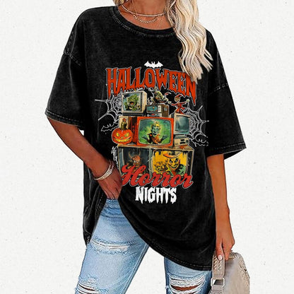 Halloween Horror Nights Vintage Distressed T-shirt