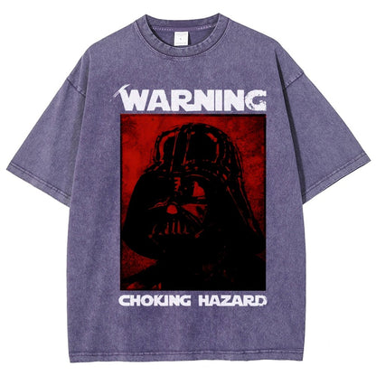 Warning Choking Hazard Vintage Distressed T-shirt