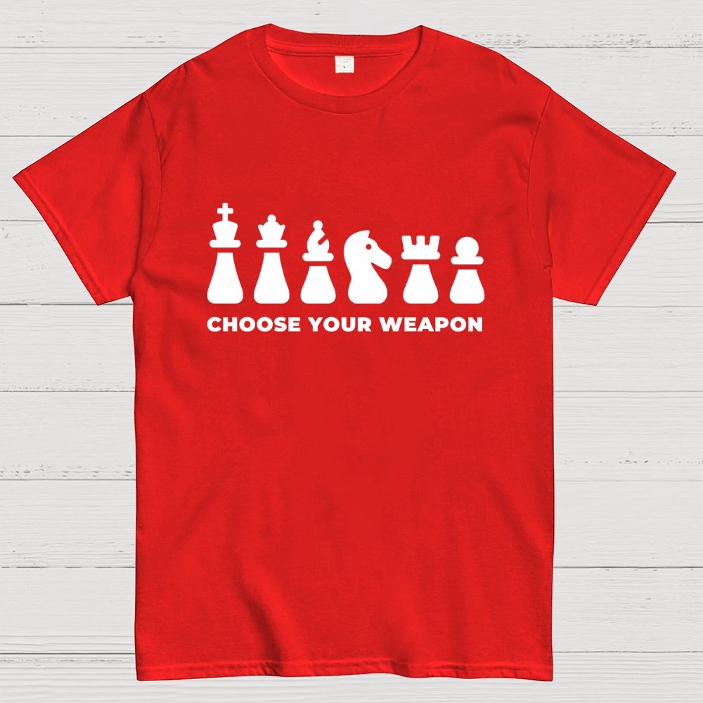Choose Your Weapon Unisex Geek T-Shirt