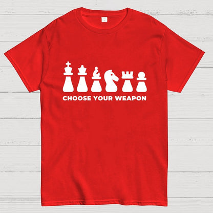 Choose Your Weapon Unisex Geek T-Shirt