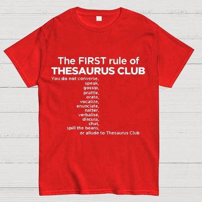 Thesaurus Club Confidential Geek T-Shirt