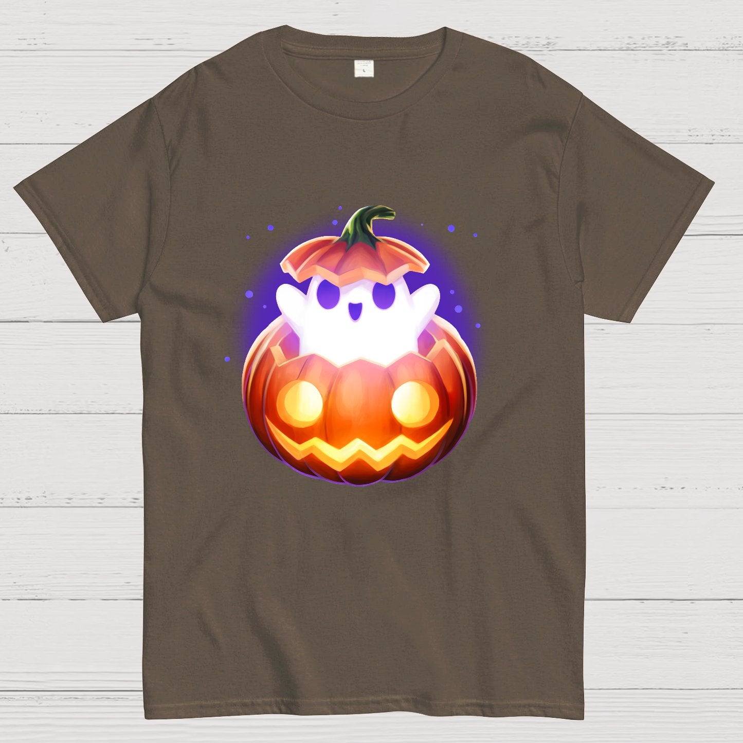 Halloween Spooky Ghost Geek T-Shirt