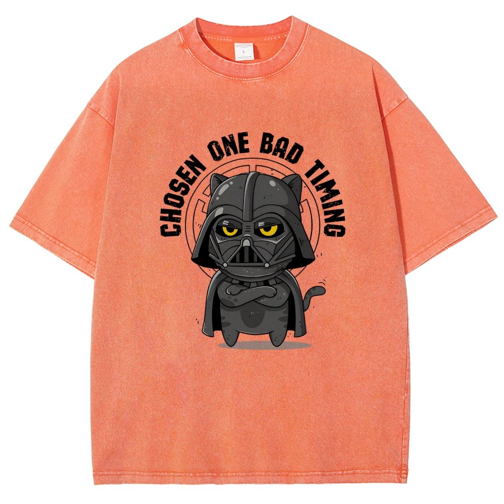 Chosen One Bad Timing Vintage Distressed T-shirt