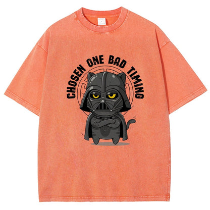 Chosen One Bad Timing Vintage Distressed T-shirt