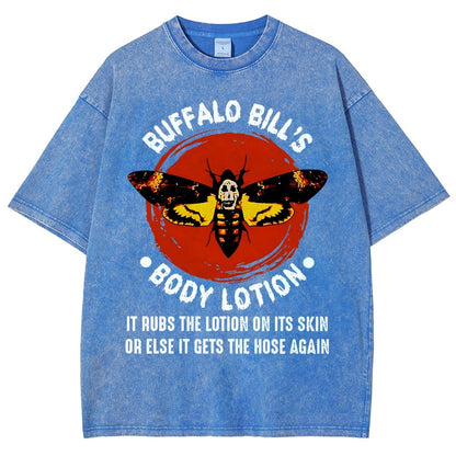 buffalo bills body lotion Vintage Distressed T-shirt