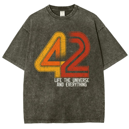 42 Ultimate Secret Vintage Distressed T-shirt