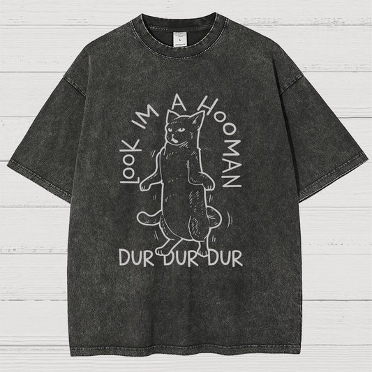 Look I'm a Hooman Vintage Distressed T-shirt