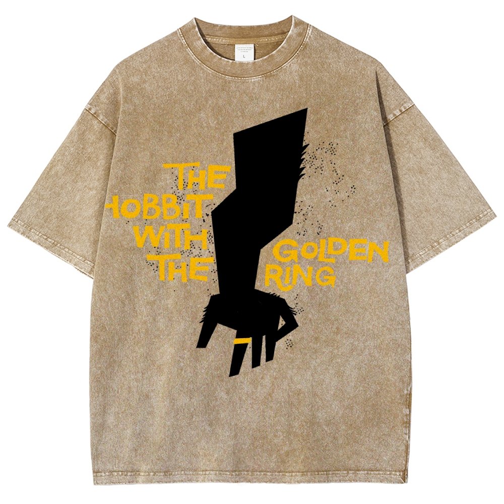 Golden Ring Vintage Distressed T-shirt