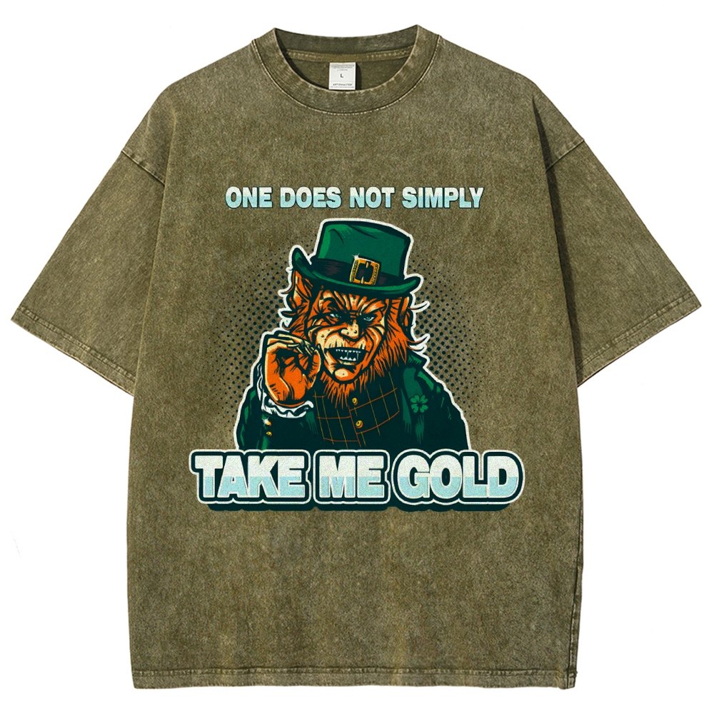 Irish Meme-St. Patrick's Day Vintage Distressed T-shirt