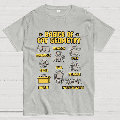 Basics of Cat Geometry Geek T-Shirt