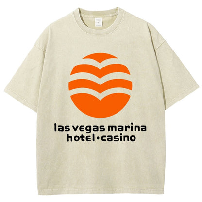 Marina Hotel & Casino - Vintage Las Vegas Vintage Distressed T-shirt
