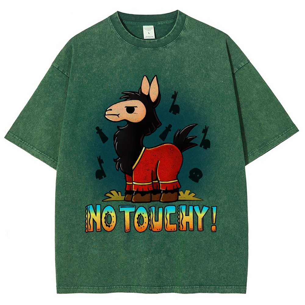 No Touchy! Vintage Distressed T-shirt