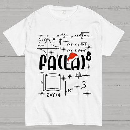 Christmas Math Fa La La Geek T-Shirt