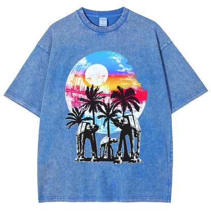 Summer Assault Vintage Distressed T-shirt