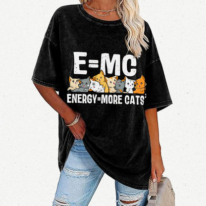E=MC2 Vintage Distressed T-shirt