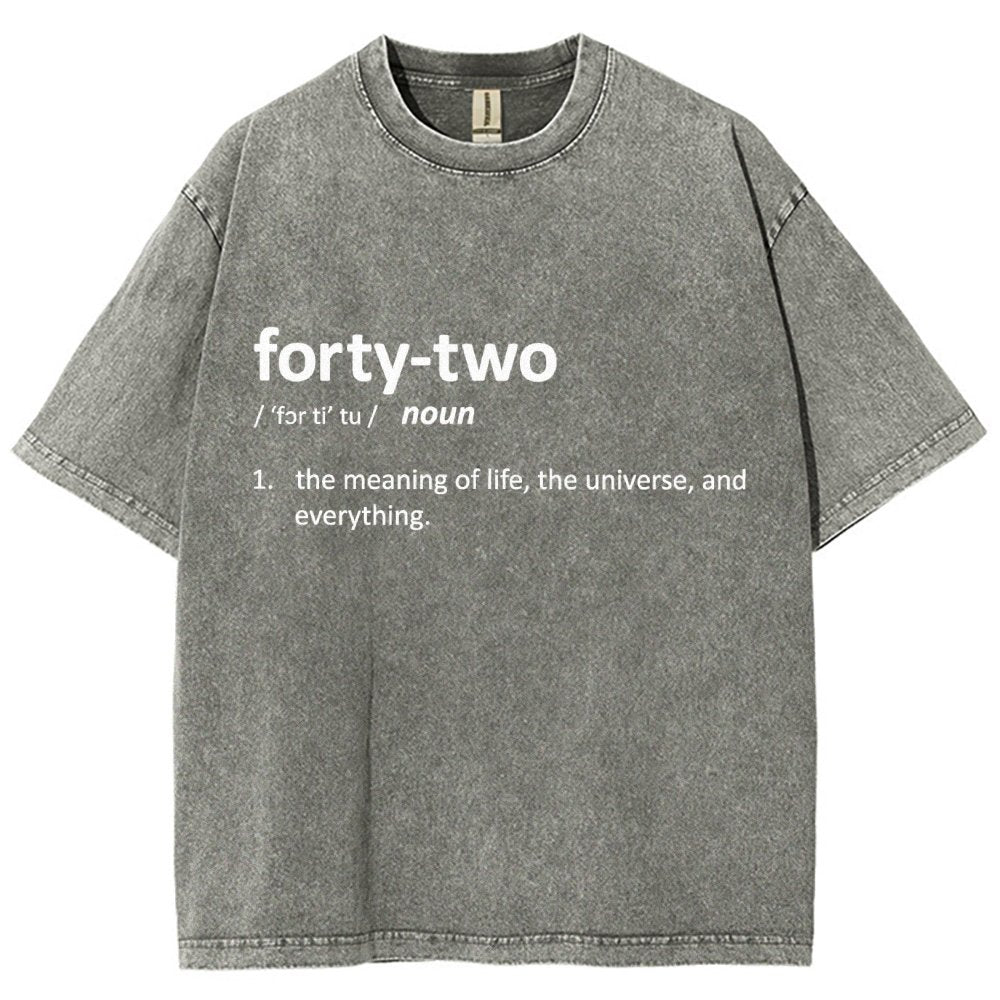 42 Definition Vintage Distressed T-shirt