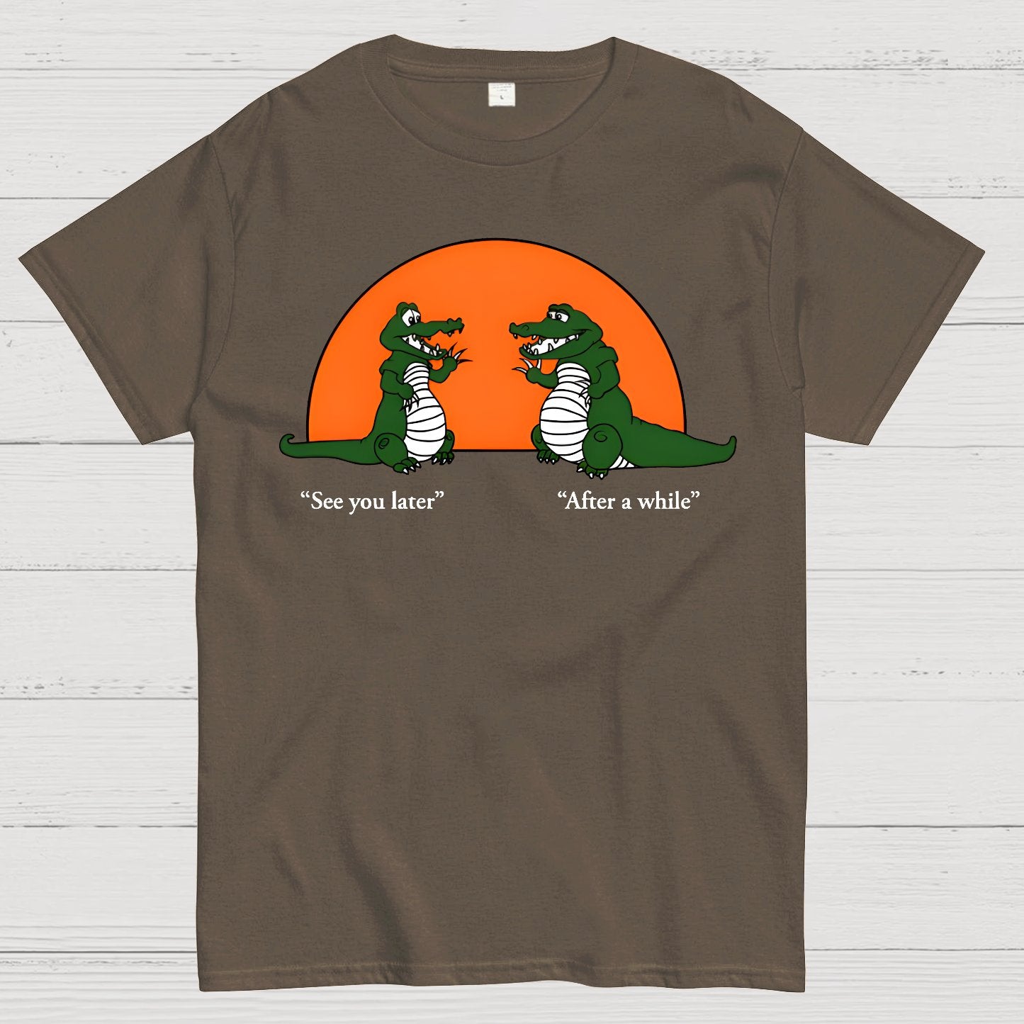 See You Later Alligator Geek T-Shirt