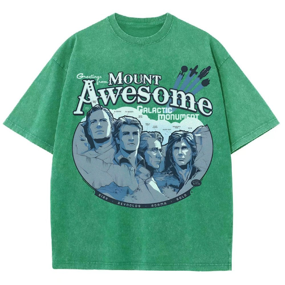 Mount Awesome Vintage Distressed T-shirt