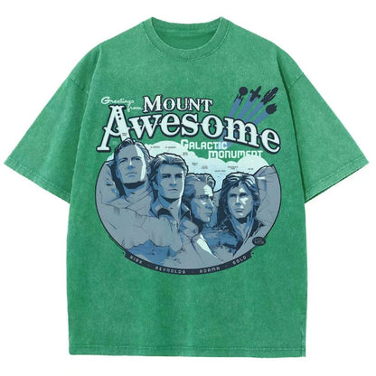 Mount Awesome Vintage Distressed T-shirt